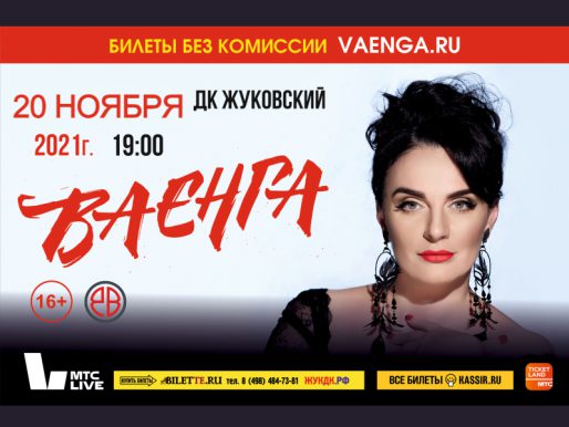 20 ноября 19:00. Елена Ваенга   /Концерт/