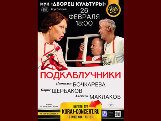 26 февраля 18:00. ВНИМАНИЕ! СРОЧНАЯ ЗАМЕНА СПЕКТАКЛЯ! «Подкаблучники» / Спектакль