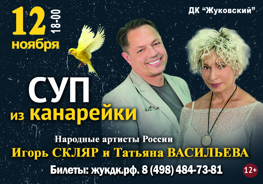 12 ноября 2022 18:00. «Суп из канарейки» / Спектакль