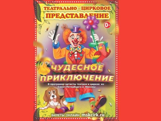 29 октября 2022 12:00. «Чудесное приключение» / Театрально-цирковое представление