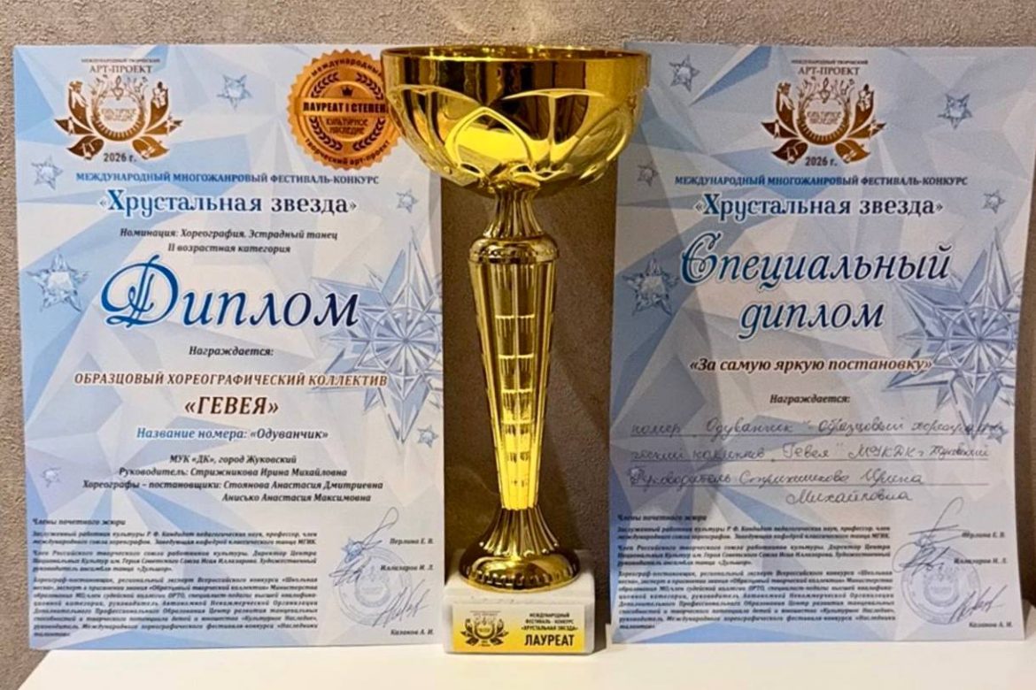 «Гевея» - «Хрустальная звезда» Раменское 2026
